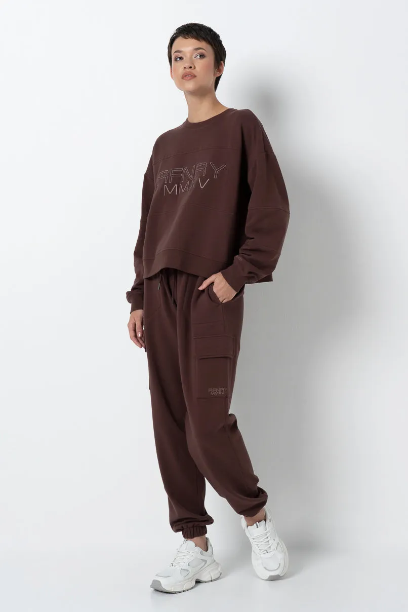 Track Pants _ 157967 _ Chocolate sold by Refinery