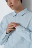 Striped Poplin Shirt _ 157801 _ Blue sold by Refinery