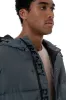 Puffer Jacket _ 157850 _ Charcoal sold by Refinery