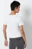 Ribbed T-Shirt _ 157806 _ White sold by Refinery