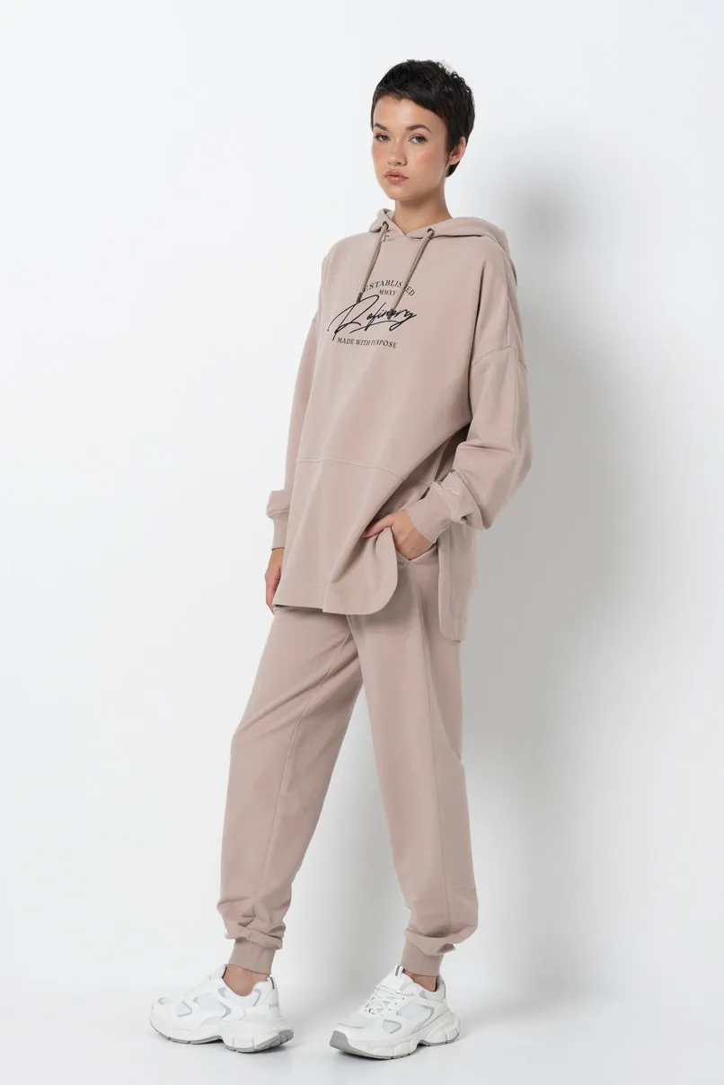 Slim Fit Track Pants _ 157992 _ Biscuit sold by Refinery