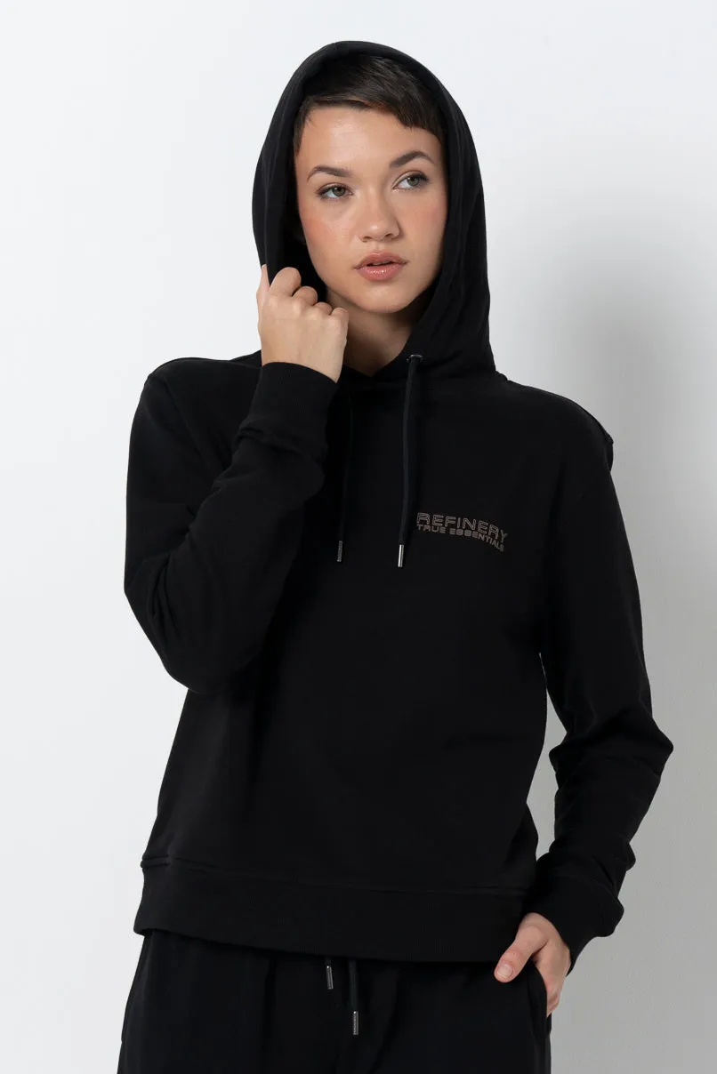 Hoodie _ 157929 _ Black sold by Refinery
