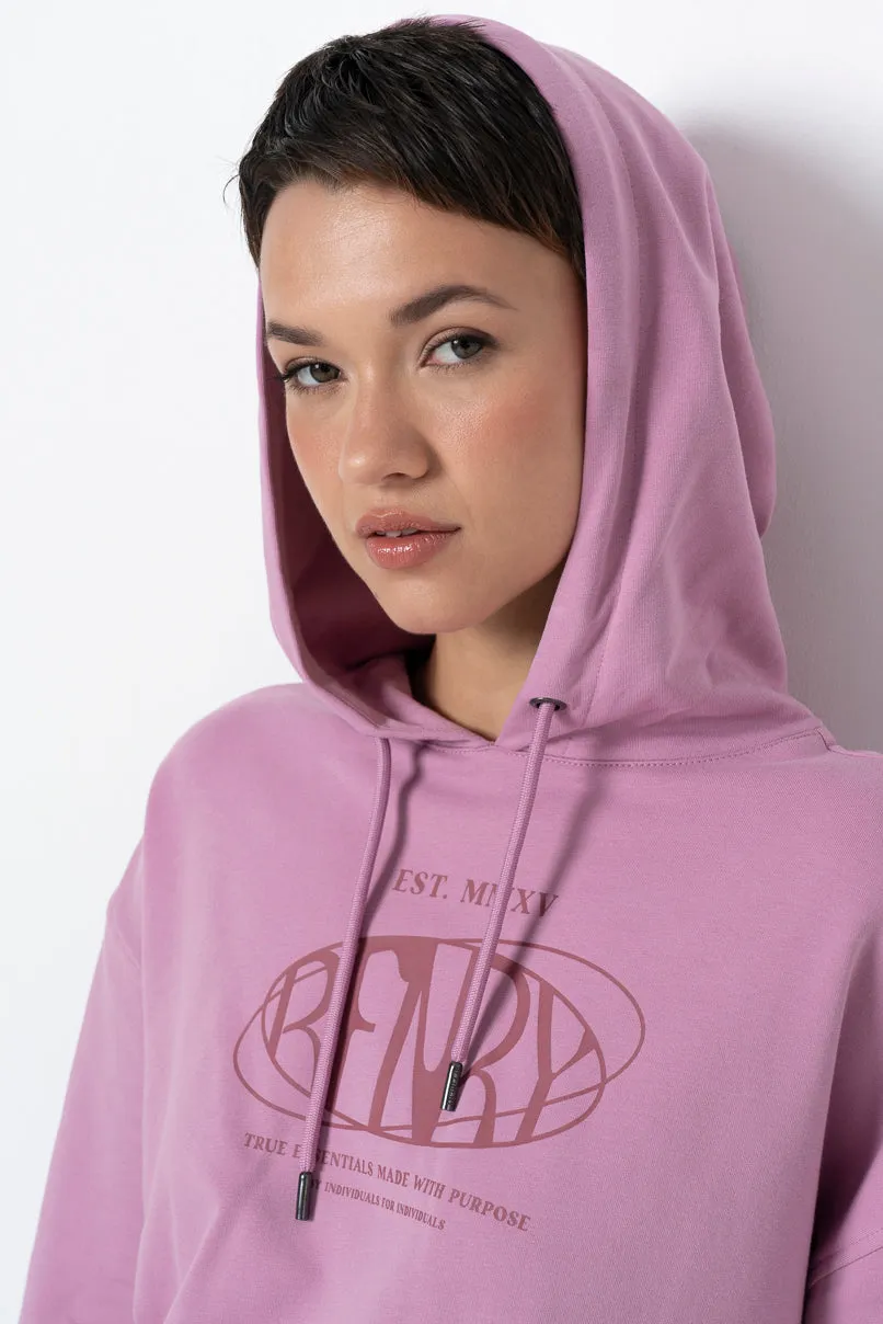 Cropped Hoodie _ 157934 _ Purple sold by Refinery product image thumbnail 2