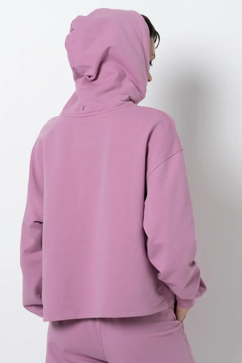 Cropped Hoodie _ 157934 _ Purple sold by Refinery product image thumbnail 4