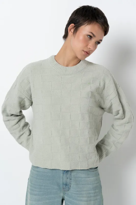 Basket Weave Jumper sold by Refinery