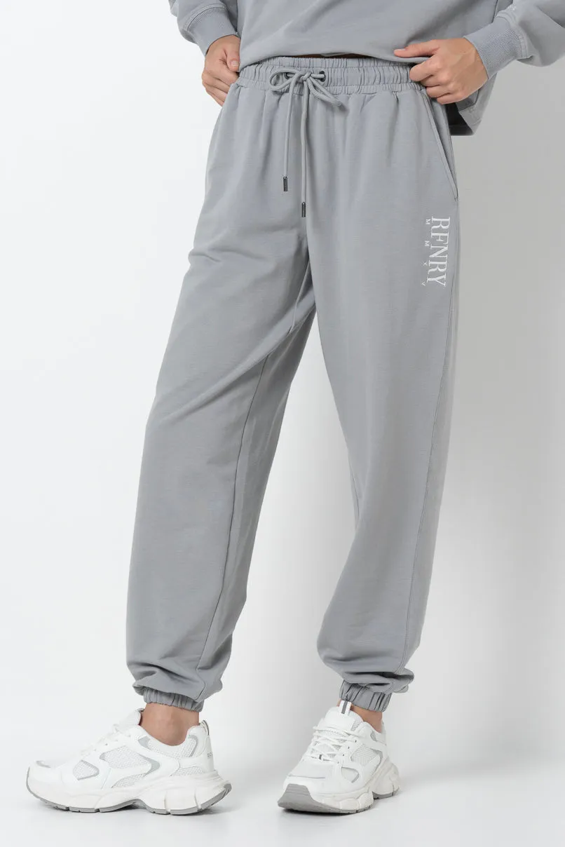 Relaxed Track Pants _ 157994 _ Grey sold by Refinery