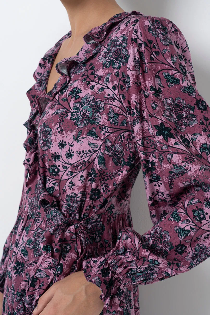 Hi Low Wrap Dress sold by Refinery product image thumbnail 2