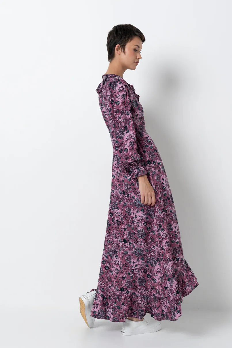 Hi Low Wrap Dress sold by Refinery product image thumbnail 5