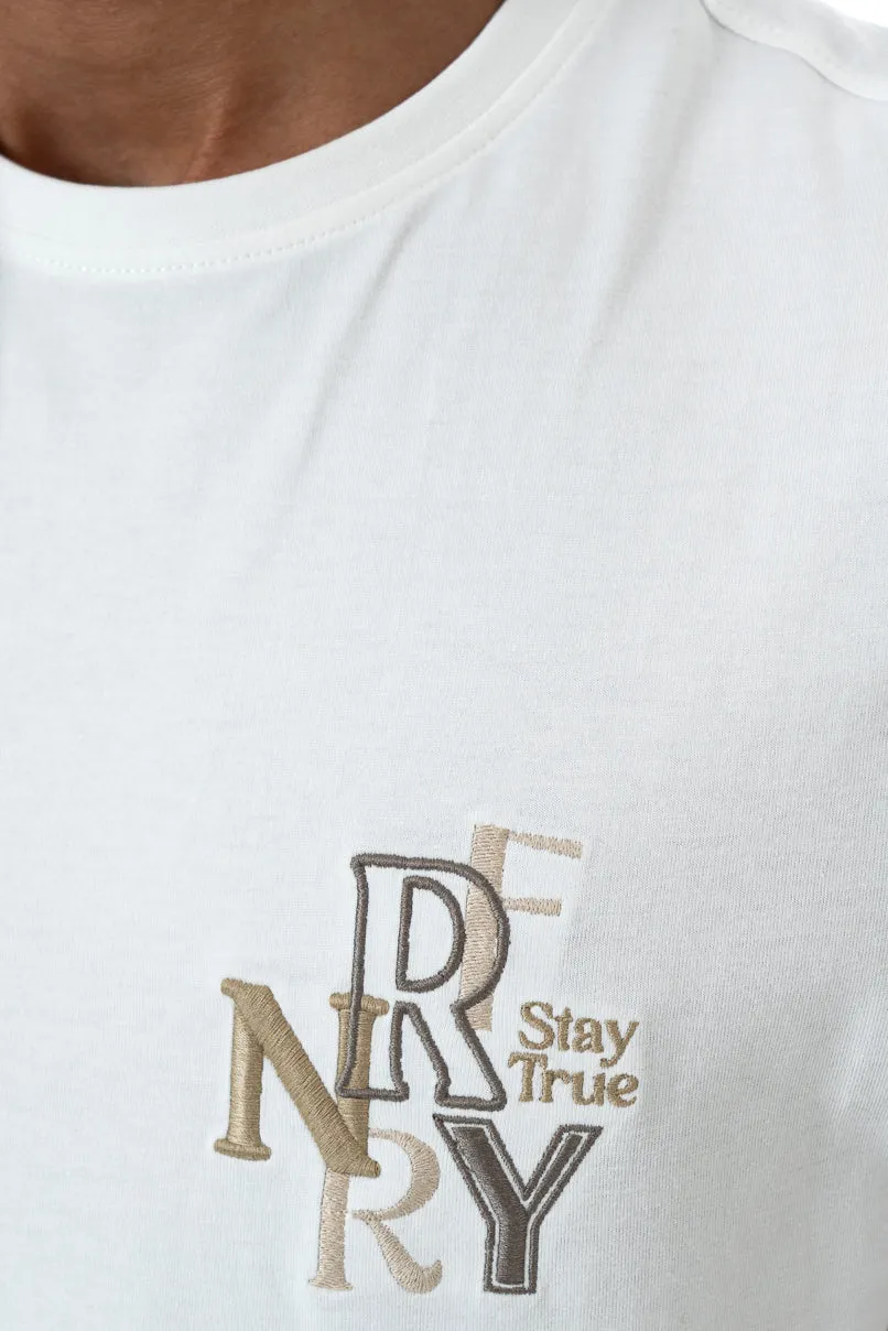 Statement T-Shirt _ 157582 _ Off White sold by Refinery product image thumbnail 4