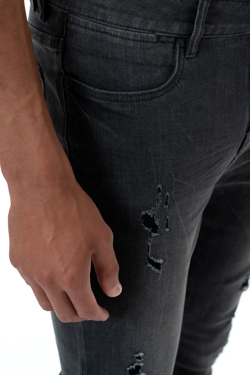 Rf10 Rip Skinny Jeans sold by Refinery product image thumbnail 4