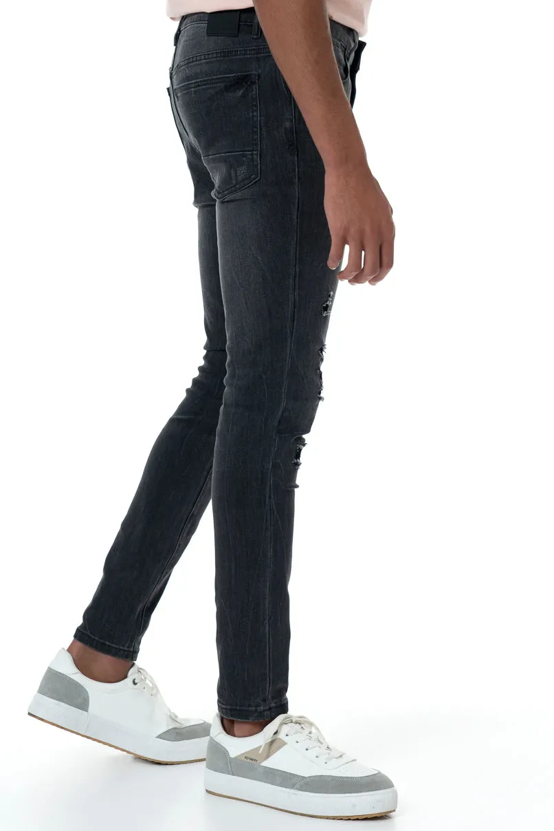 Rf10 Rip Skinny Jeans sold by Refinery product image thumbnail 2
