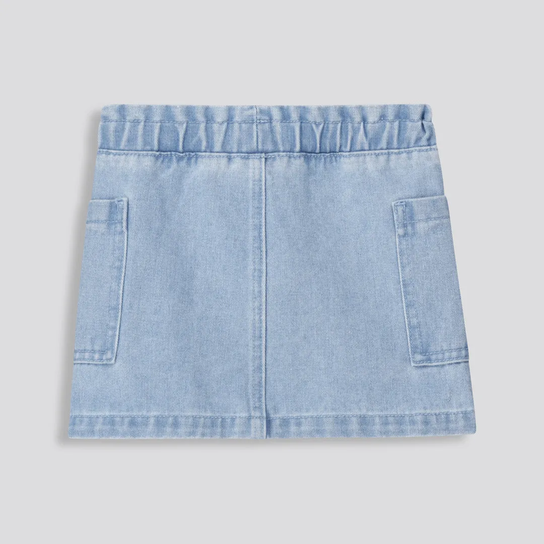 Girls Denim Skirt sold by Refinery product image thumbnail 3