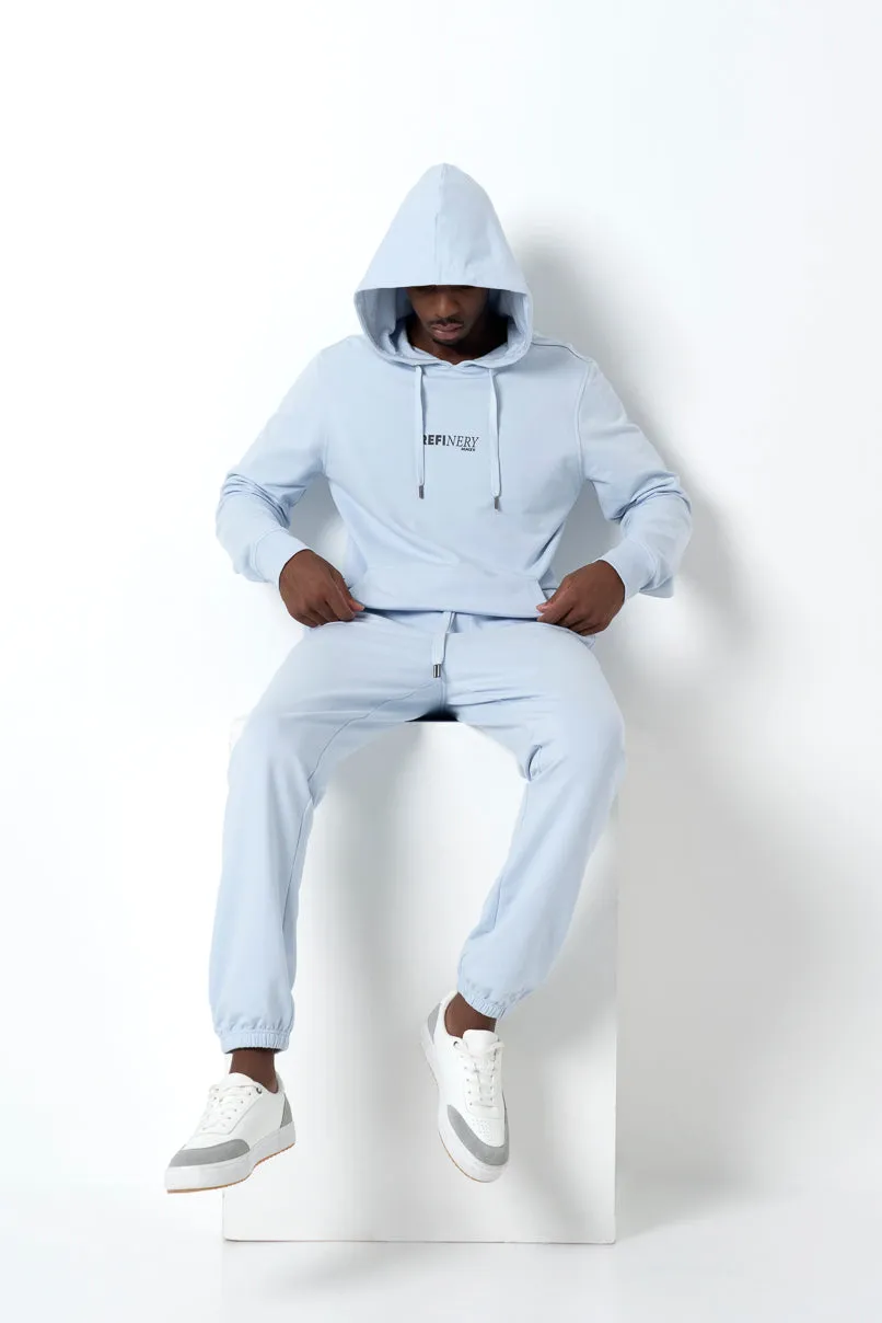 Relaxed Track Pants _ 158749 _ Light Blue sold by Refinery