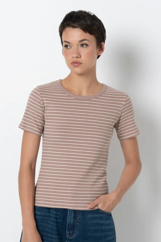 Ribbed T-Shirt sold by Refinery