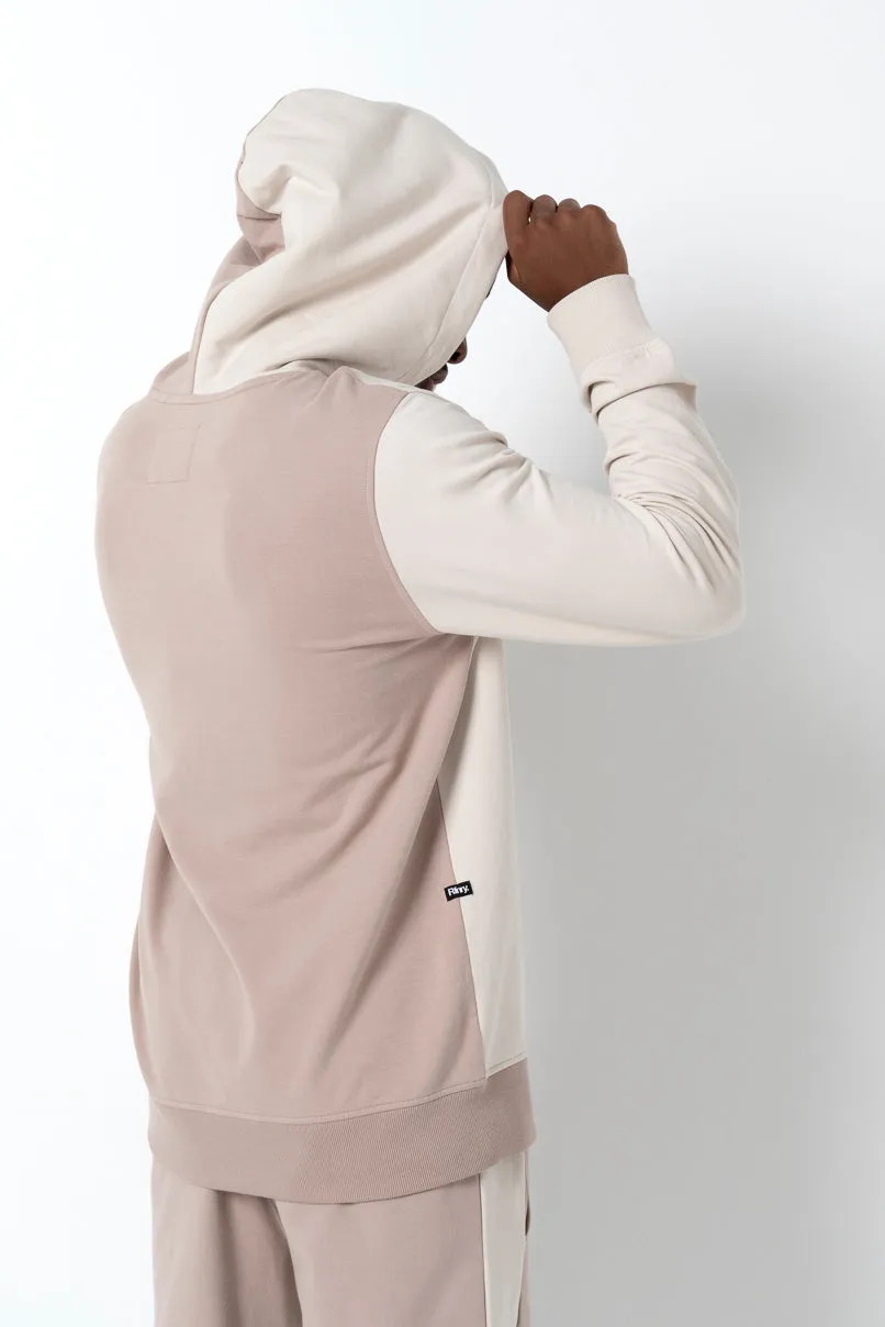 Tonal Hoodie _ 158350 _ Biscuit sold by Refinery product image thumbnail 5