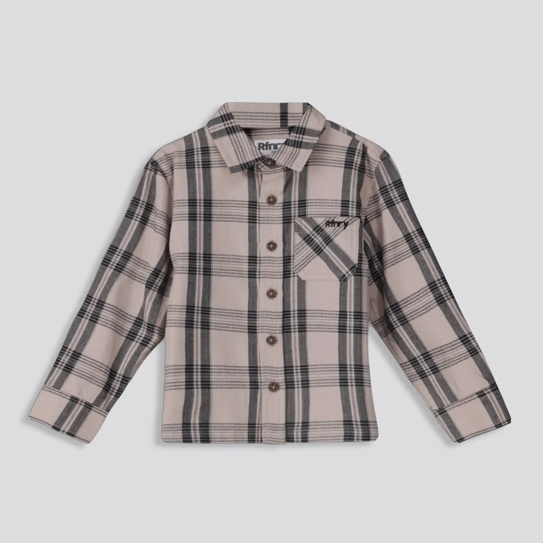 Boys Check Shirt sold by Refinery