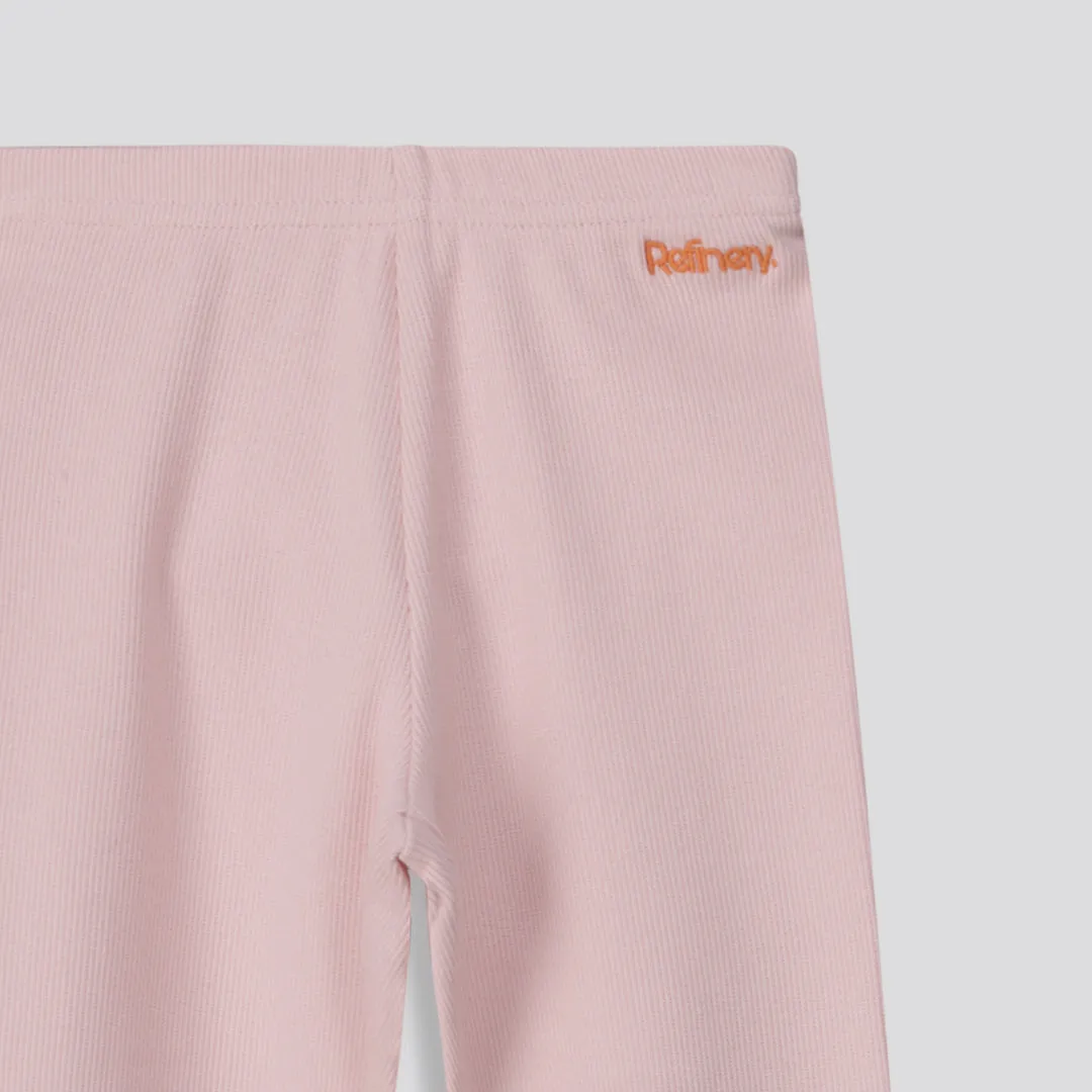 Girls Ribbed Leggings sold by Refinery product image thumbnail 2