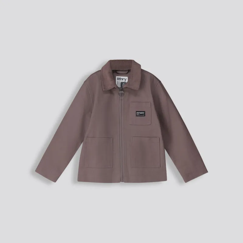 Twill Jacket _ 158835 _ Brown sold by Refinery
