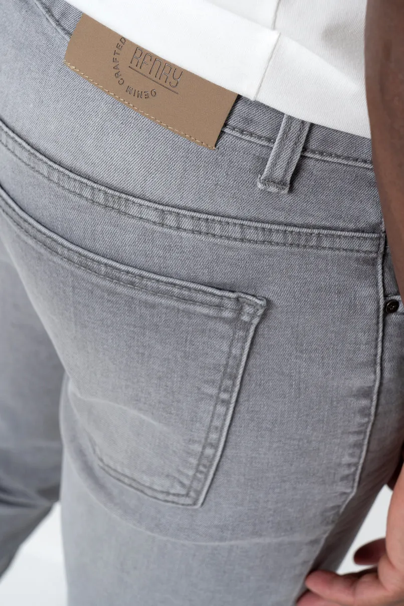 Rf02 Grey Wash Denim _ 157372 _ Grey Wash sold by Refinery product image thumbnail 3