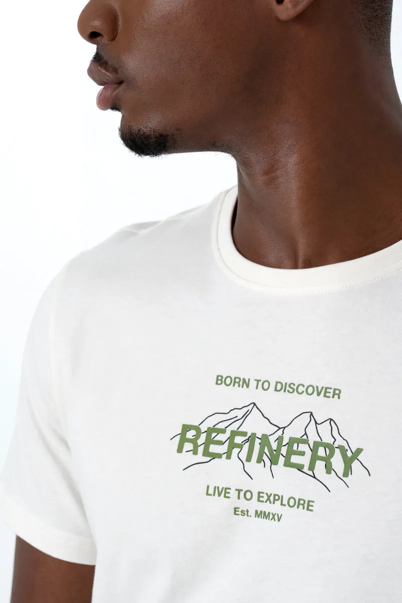 Statement T-Shirt _ 157643 _ Off White sold by Refinery product image thumbnail 2