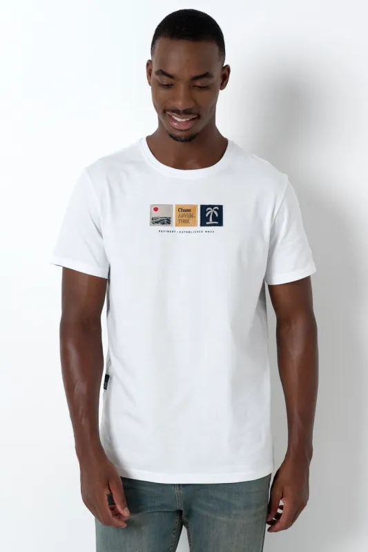Graphic T-Shirt _ 163043 _ Optic White sold by Refinery