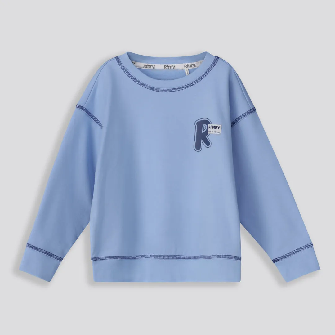 Boys Crewneck Sweater _ 159362 _ Blue sold by Refinery