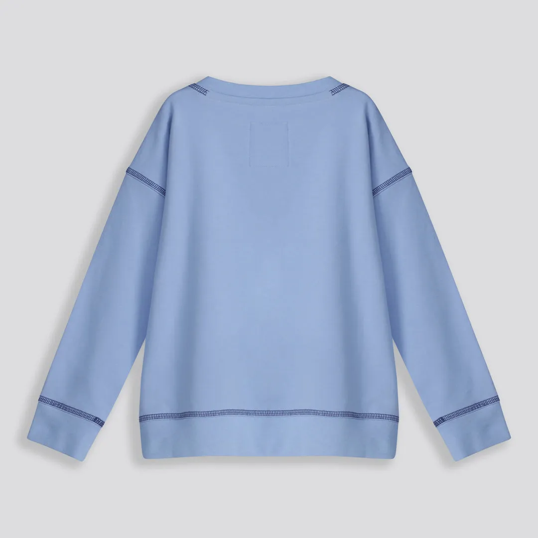 Boys Crewneck Sweater _ 159362 _ Blue sold by Refinery product image thumbnail 2