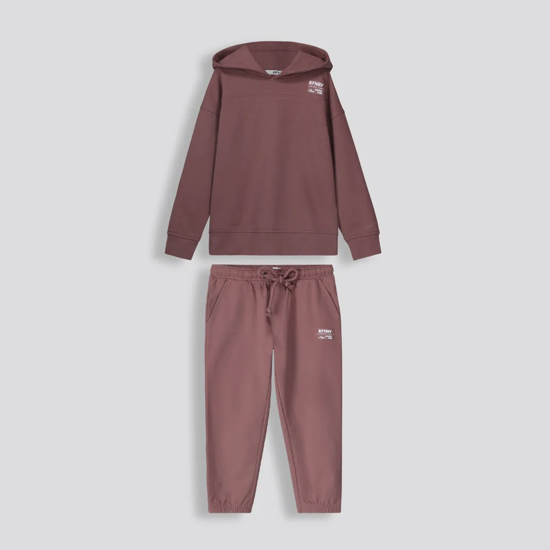 Kids Adventure Track Pants _ 159753 _ Mauve sold by Refinery