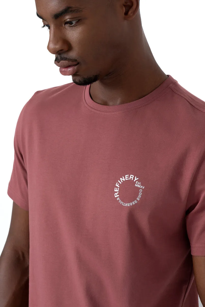 Branded T-Shirt _ 158597 _ Wine sold by Refinery product image thumbnail 2