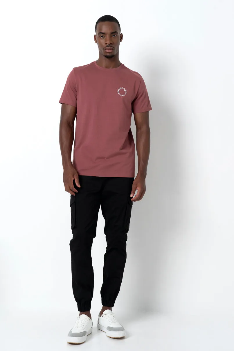 Branded T-Shirt _ 158597 _ Wine sold by Refinery product image thumbnail 3