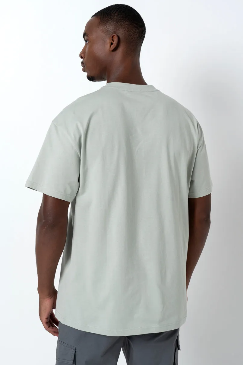 Embroidery T-Shirt _ 158812 _ Mint sold by Refinery product image thumbnail 4