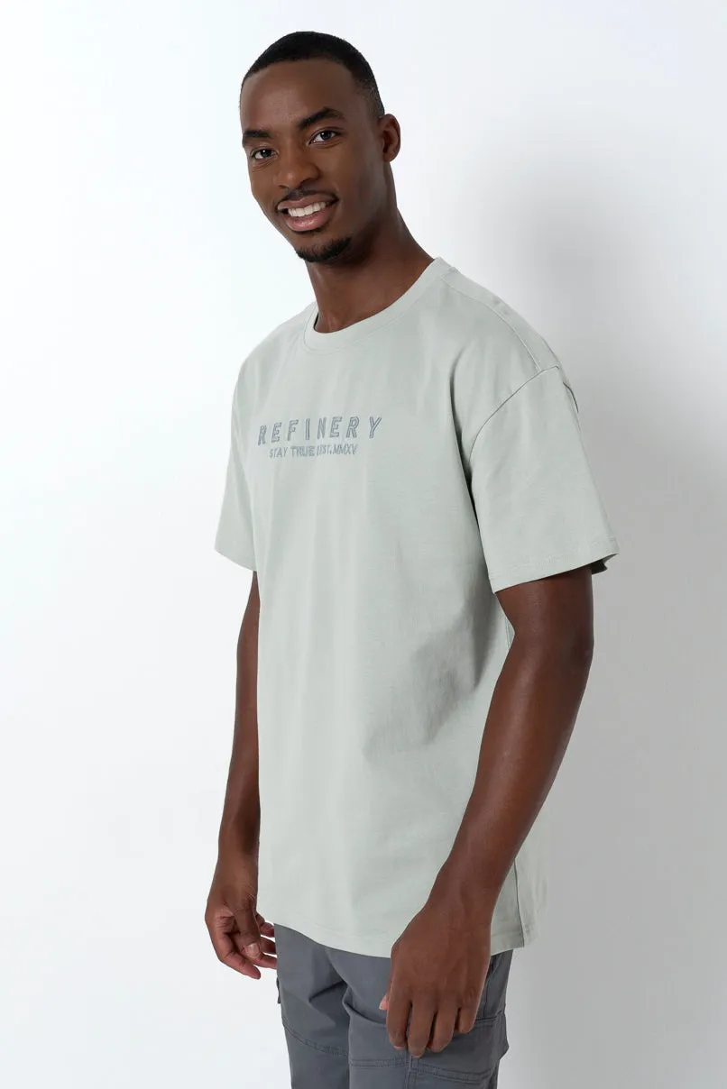 Embroidery T-Shirt _ 158812 _ Mint sold by Refinery product image thumbnail 3