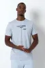 Statement T-Shirt _ 157639 _ Light Blue sold by Refinery