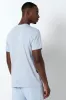 Statement T-Shirt _ 157639 _ Light Blue sold by Refinery