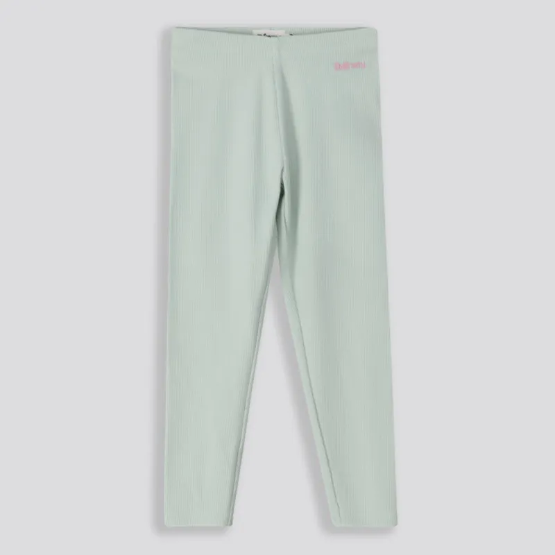Girls Ribbed Leggings sold by Refinery