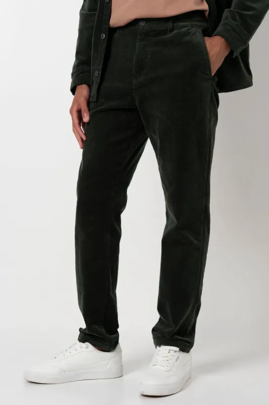 Corduroy Pants _ 158884 _ Fatigue sold by Refinery
