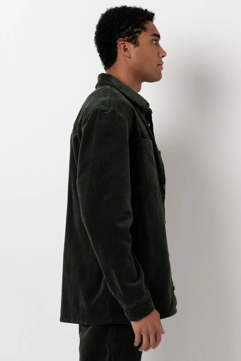 Corduroy Shacket _ 158565 _ Fatigue sold by Refinery product image thumbnail 2