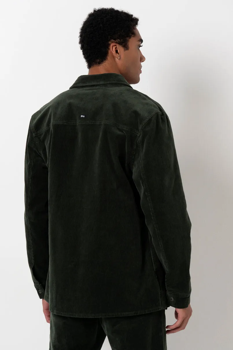 Corduroy Shacket _ 158565 _ Fatigue sold by Refinery product image thumbnail 3