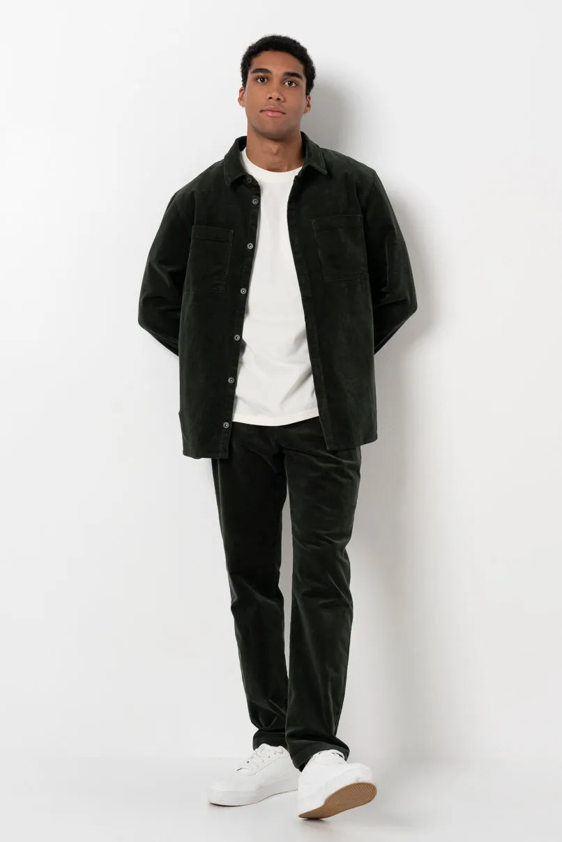 Corduroy Shacket _ 158565 _ Fatigue sold by Refinery product image thumbnail 5