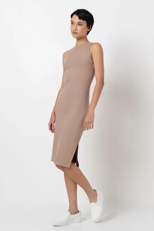 Ribbed Bodycon Dress sold by Refinery