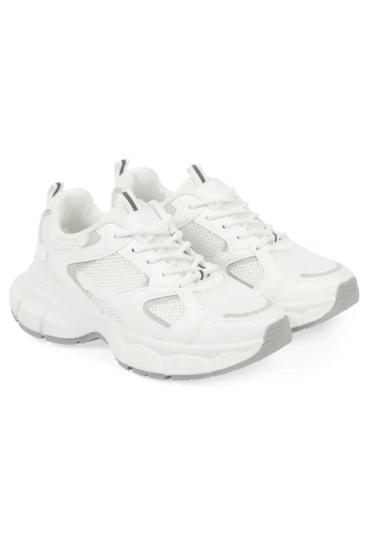 Chunky Sneaker _ 160133 _ White sold by Refinery