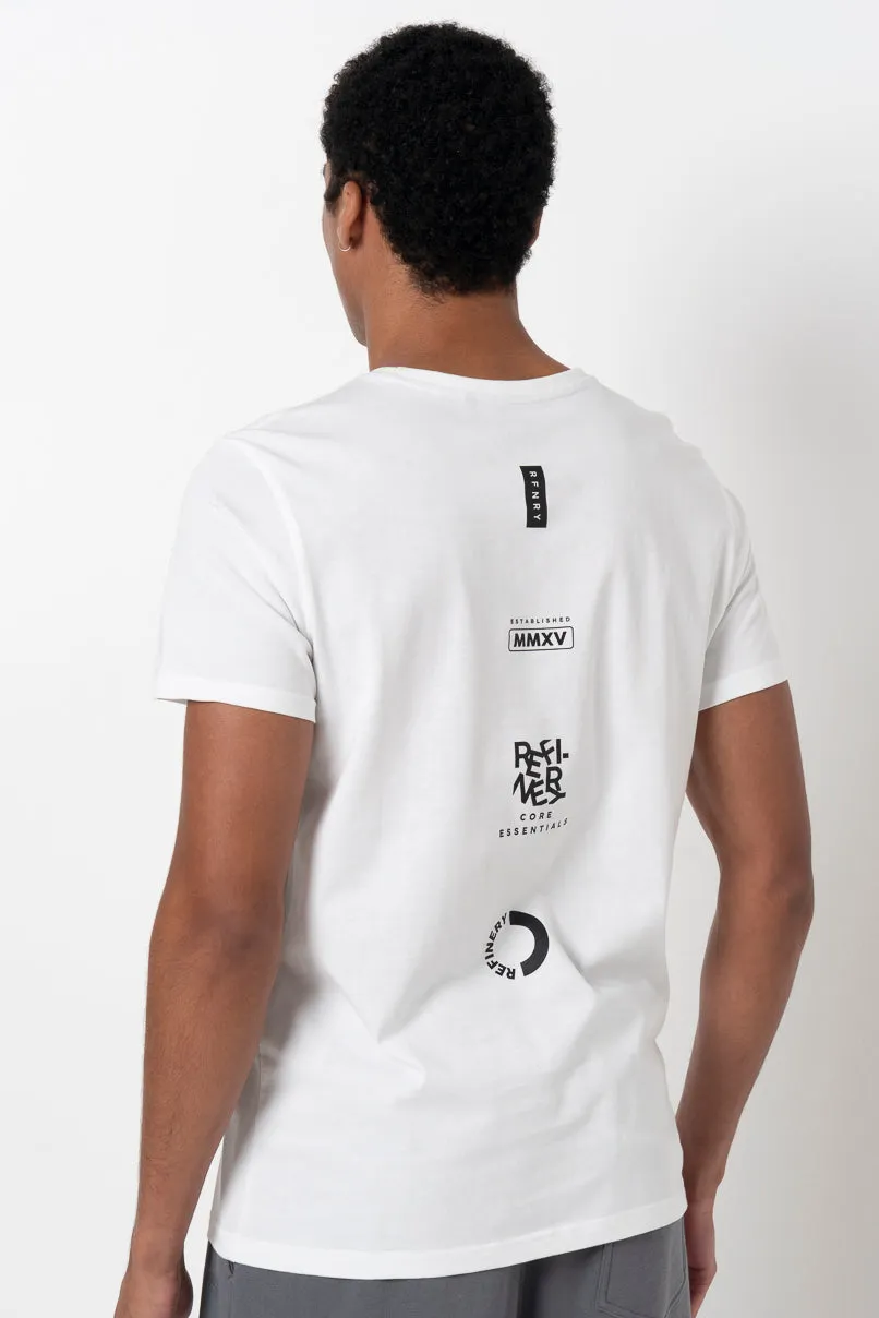 Graphic T-Shirt _ 157647 _ Optic White sold by Refinery