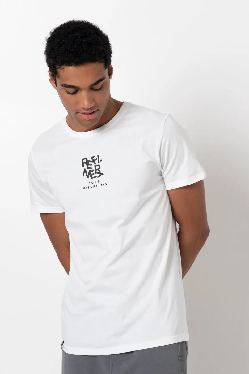Graphic T-Shirt _ 157647 _ Optic White sold by Refinery product image thumbnail 2