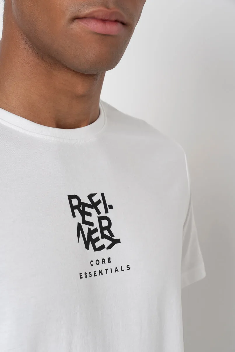 Graphic T-Shirt _ 157647 _ Optic White sold by Refinery product image thumbnail 3