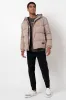 Puffer Jacket _ 157850 _ Taupe sold by Refinery