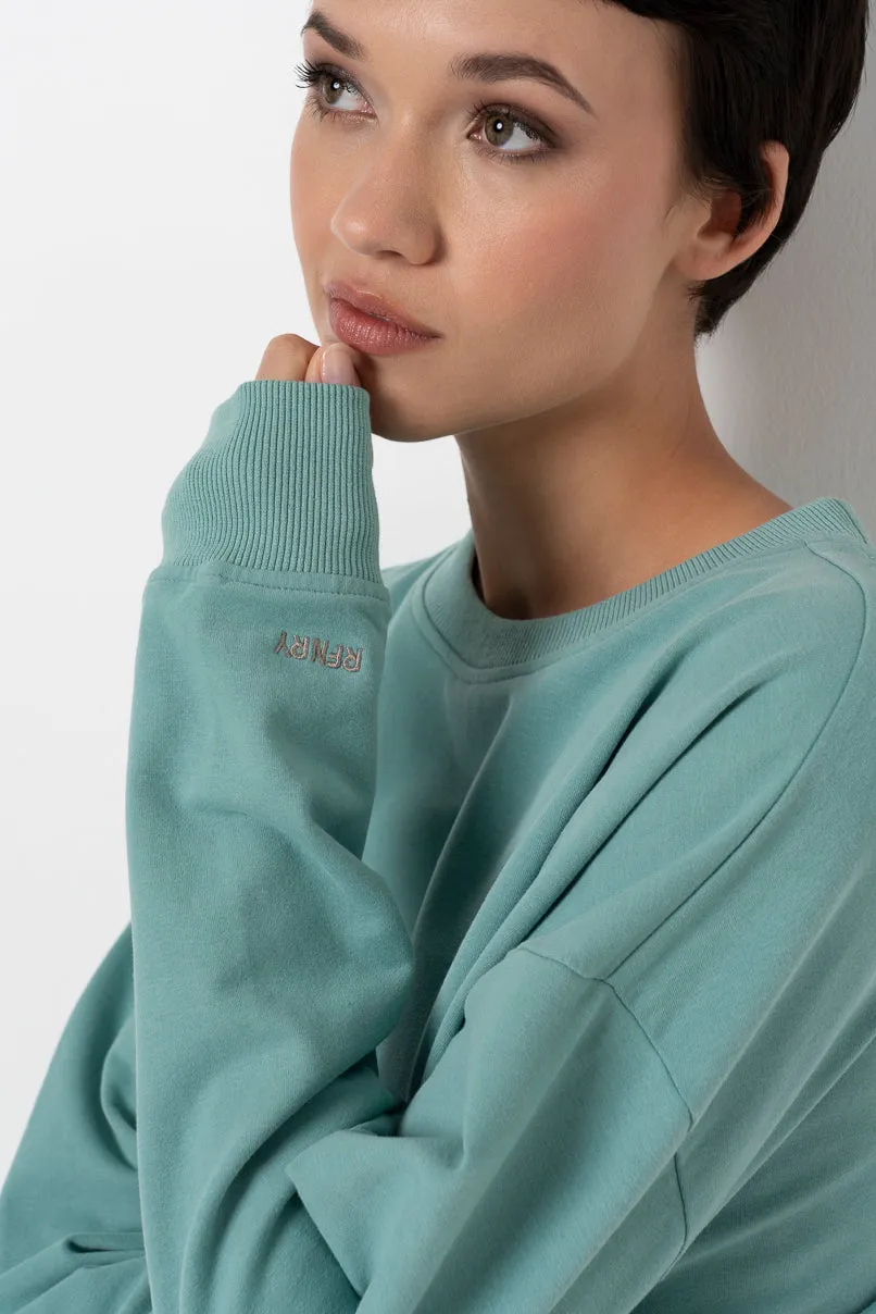 Sweater Dress _ 157881 _ Green sold by Refinery product image thumbnail 4