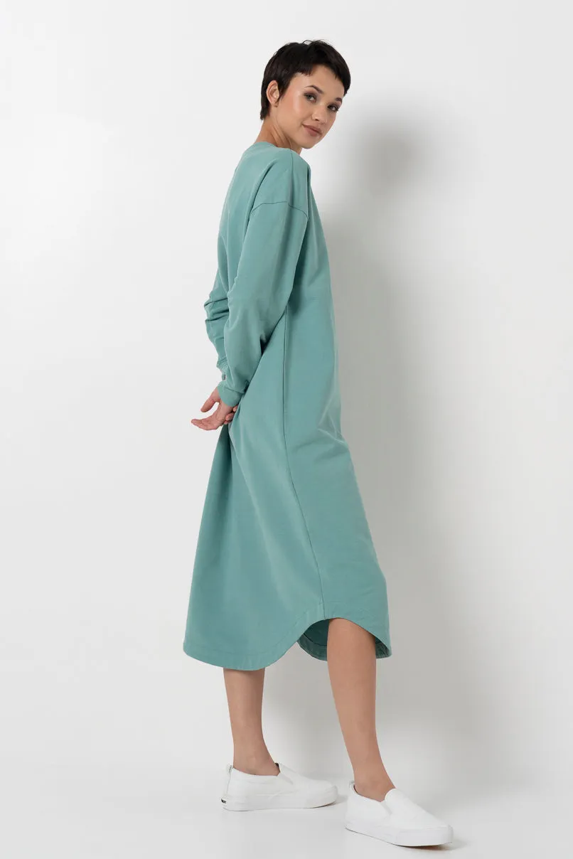Sweater Dress _ 157881 _ Green sold by Refinery product image thumbnail 3