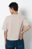 Boxy Statement T-Shirt _ 157815 _ Grey sold by Refinery