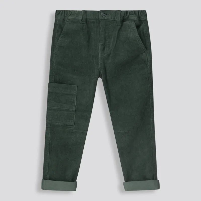 Boys Corduroy Pants _ 159290 _ Fatigue sold by Refinery