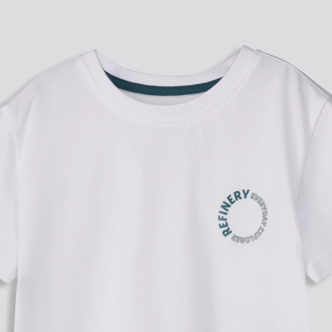 Boys Branded Tee sold by Refinery product image thumbnail 3